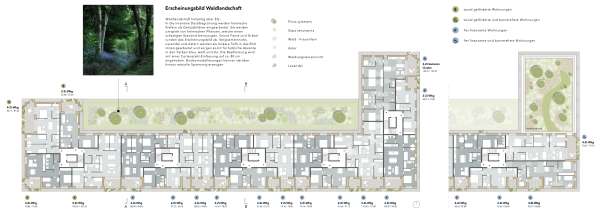 Grundriss 3. und 4. Obergeschoss