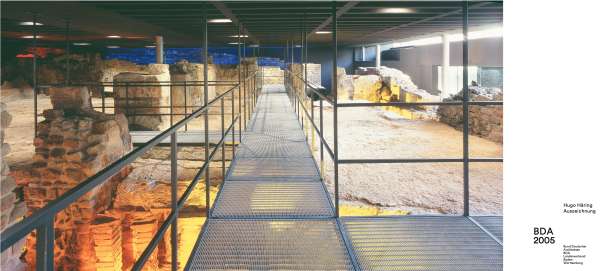 Neupräsentation Römische Badruinen