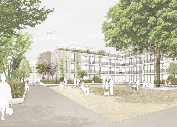 Blick in den Aktivhof