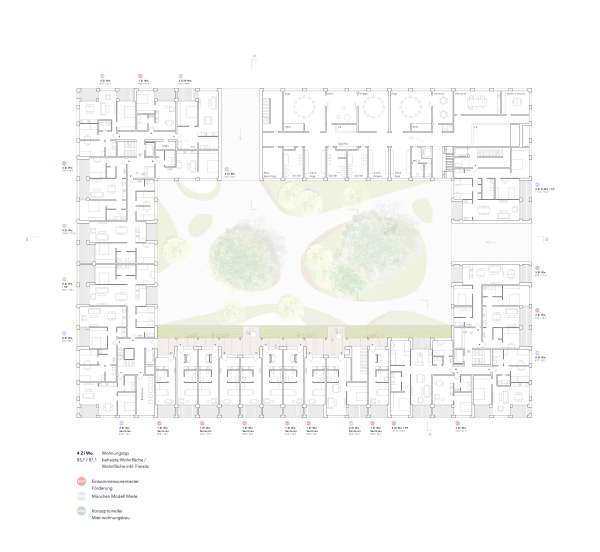 Grundriss 1. Obergeschoss
