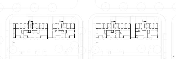 Grundriss Erdgeschoss K2, N2